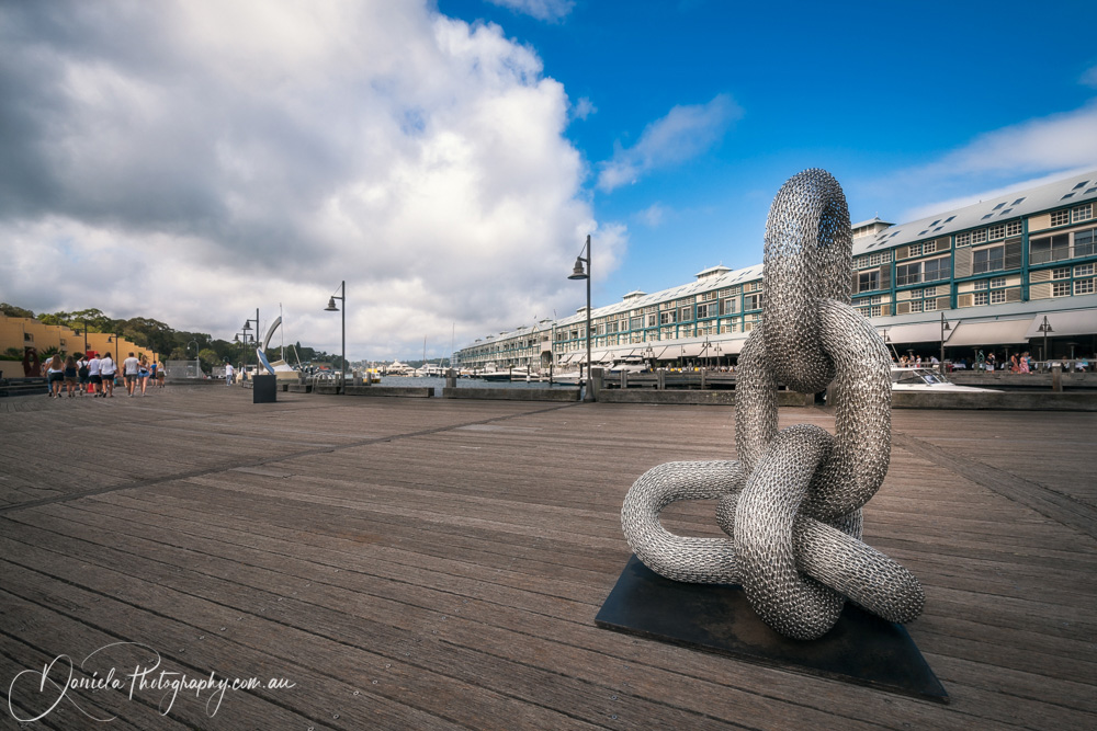 Woolloomoollo Bay Waterfront -Chainmail Sculpture